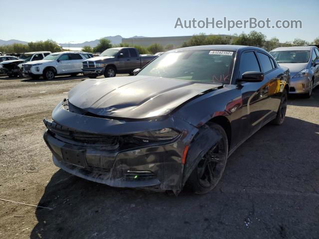 2018 Dodge Charger Sxt Plus Gray vin: 2C3CDXHG1JH164578