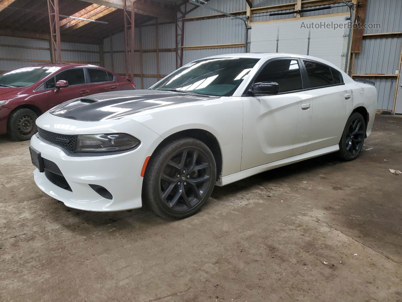 2021 Dodge Charger Gt White vin: 2C3CDXHG1MH561017