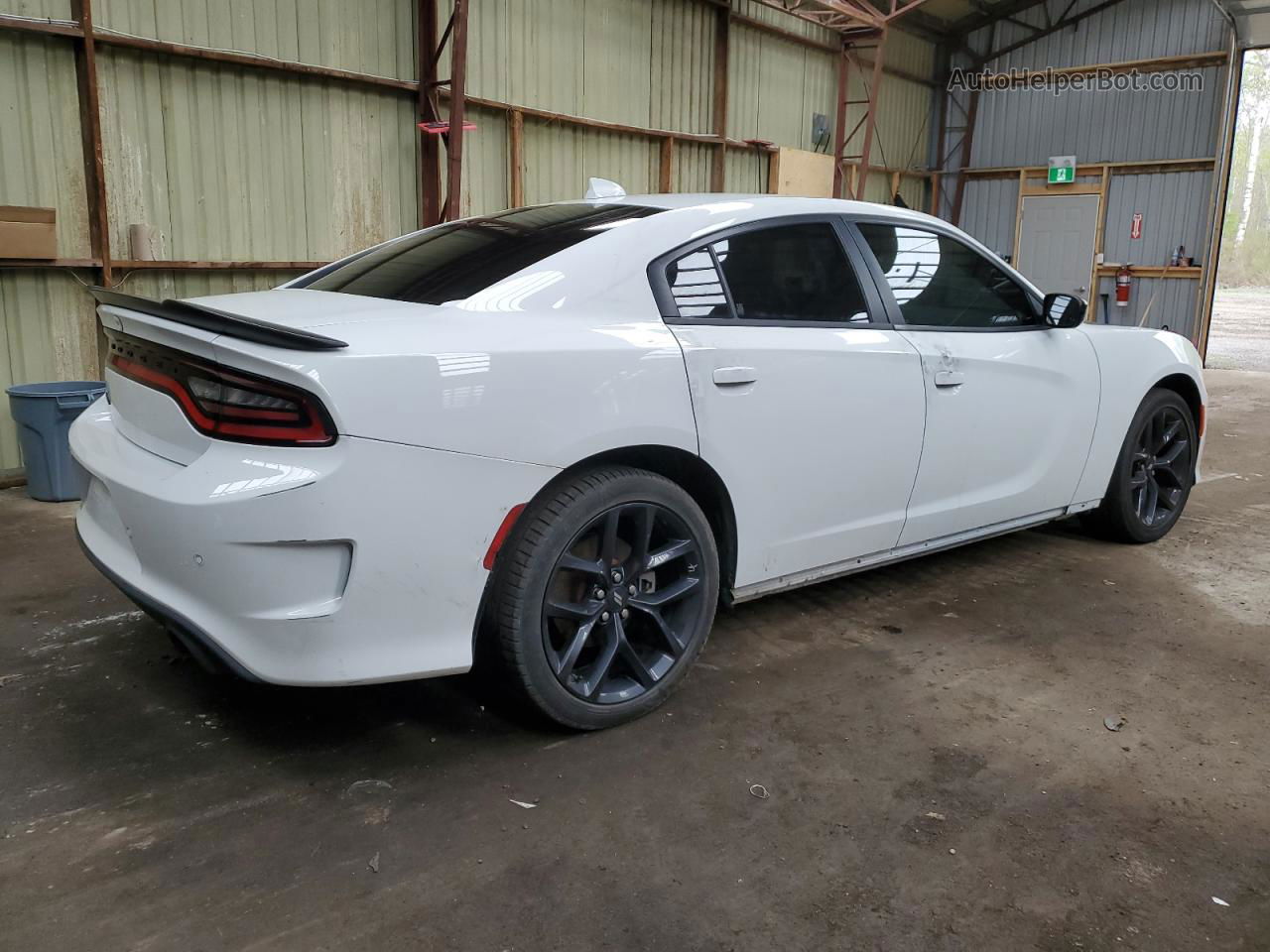 2021 Dodge Charger Gt White vin: 2C3CDXHG1MH561017