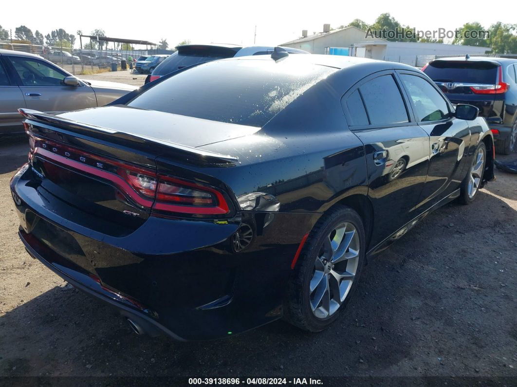 2021 Dodge Charger Gt Rwd Black vin: 2C3CDXHG1MH566363