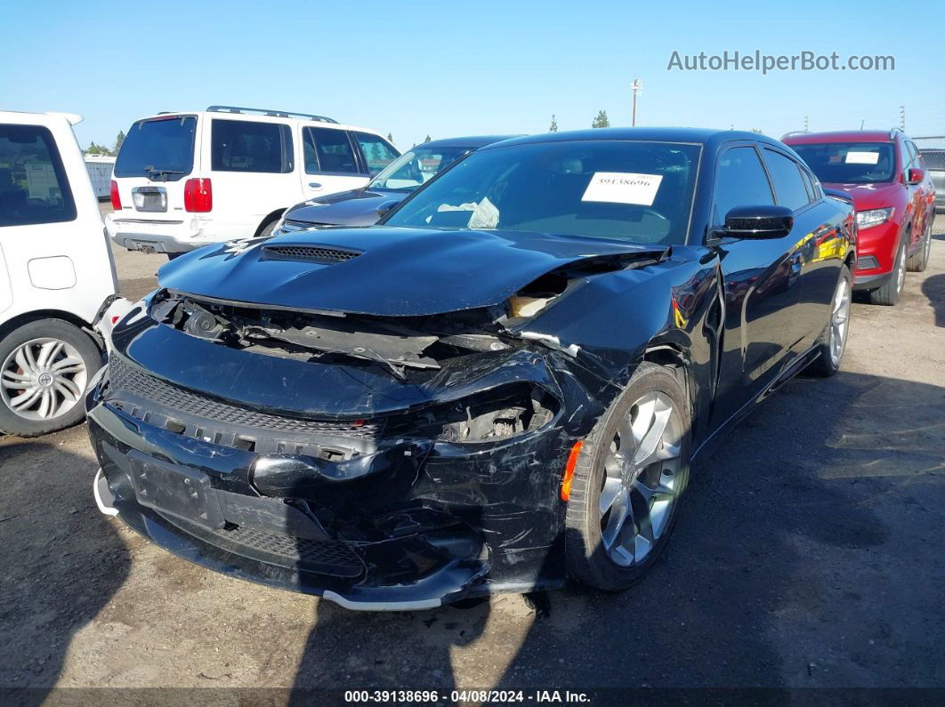 2021 Dodge Charger Gt Rwd Black vin: 2C3CDXHG1MH566363