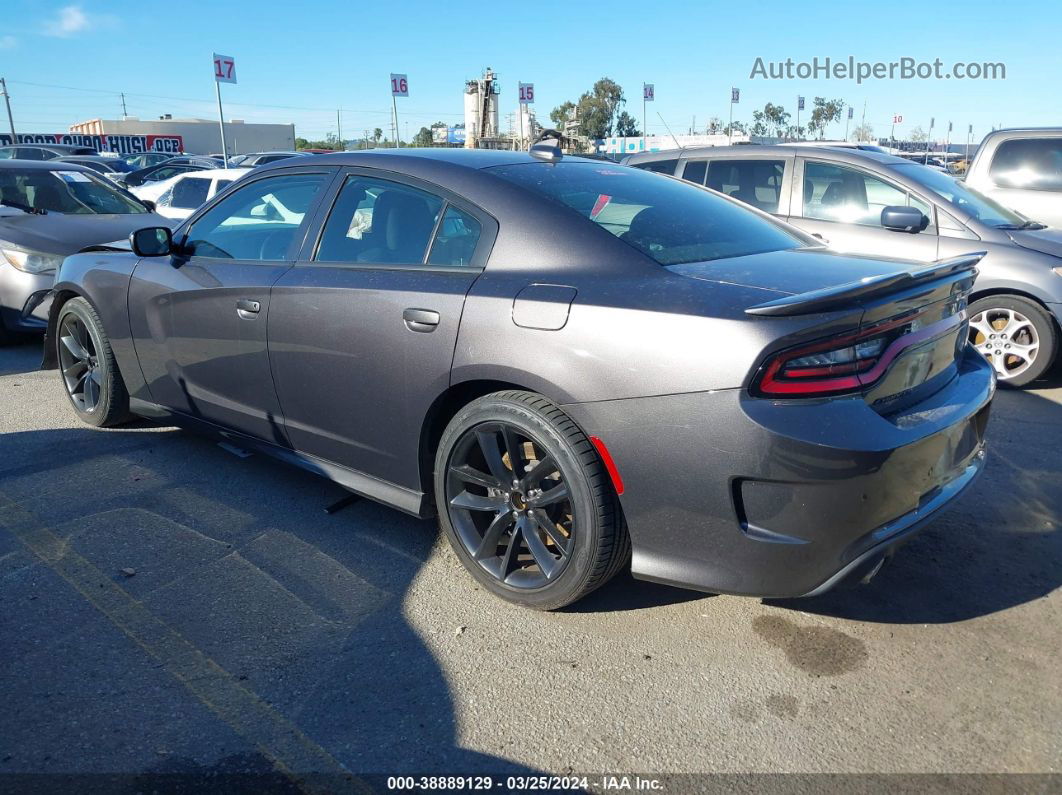 2021 Dodge Charger Gt Rwd Gray vin: 2C3CDXHG1MH616498