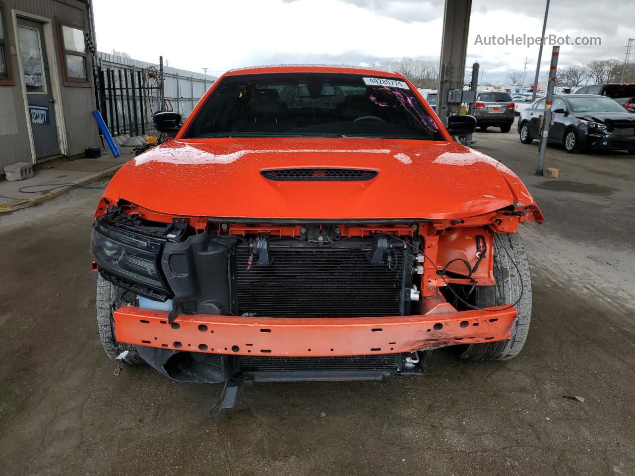 2021 Dodge Charger Gt Orange vin: 2C3CDXHG1MH629039