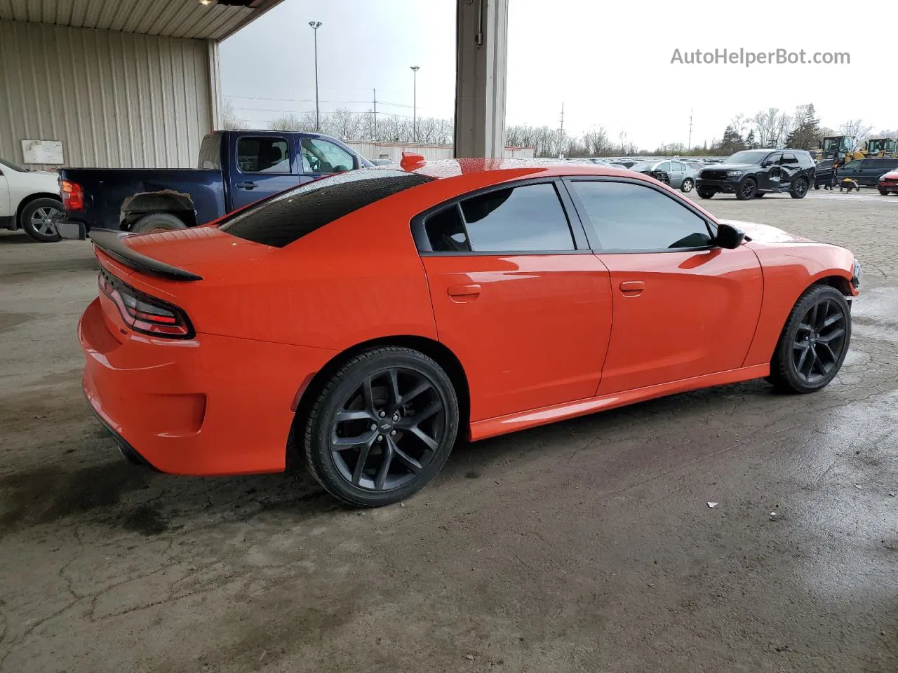 2021 Dodge Charger Gt Orange vin: 2C3CDXHG1MH629039