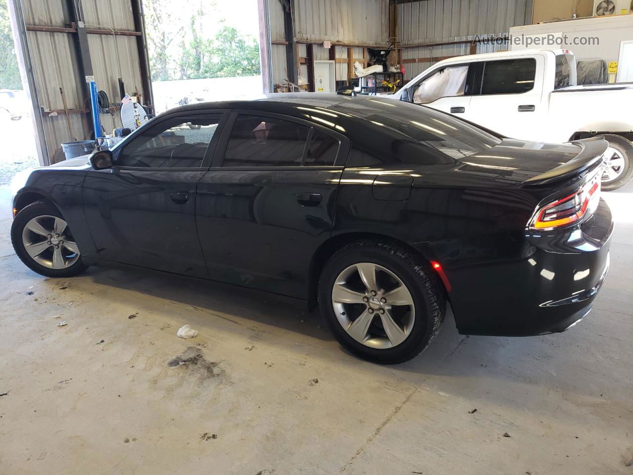 2016 Dodge Charger Sxt Black vin: 2C3CDXHG2GH139102