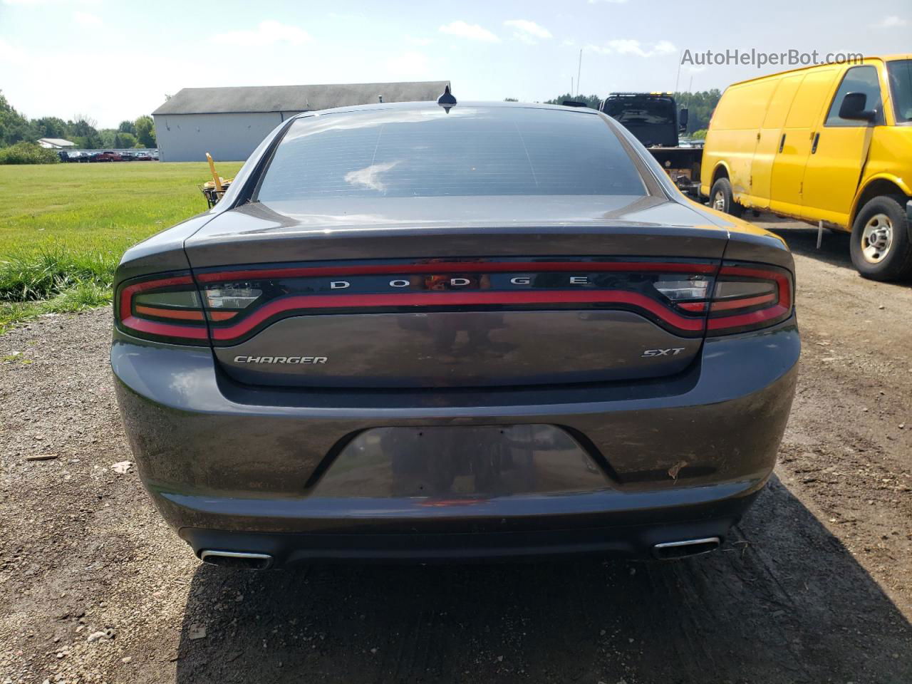 2016 Dodge Charger Sxt Угольный vin: 2C3CDXHG2GH173024