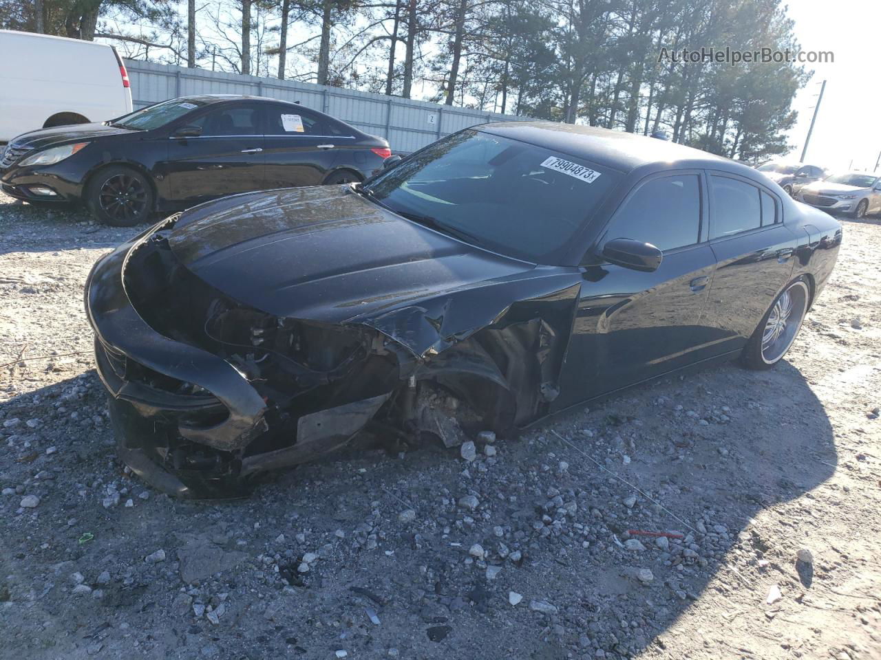 2016 Dodge Charger Sxt Black vin: 2C3CDXHG2GH187215