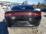 2016 Dodge Charger Sxt Black vin: 2C3CDXHG2GH187215