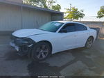 2016 Dodge Charger Sxt White vin: 2C3CDXHG2GH222948