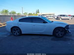 2016 Dodge Charger Sxt White vin: 2C3CDXHG2GH222948