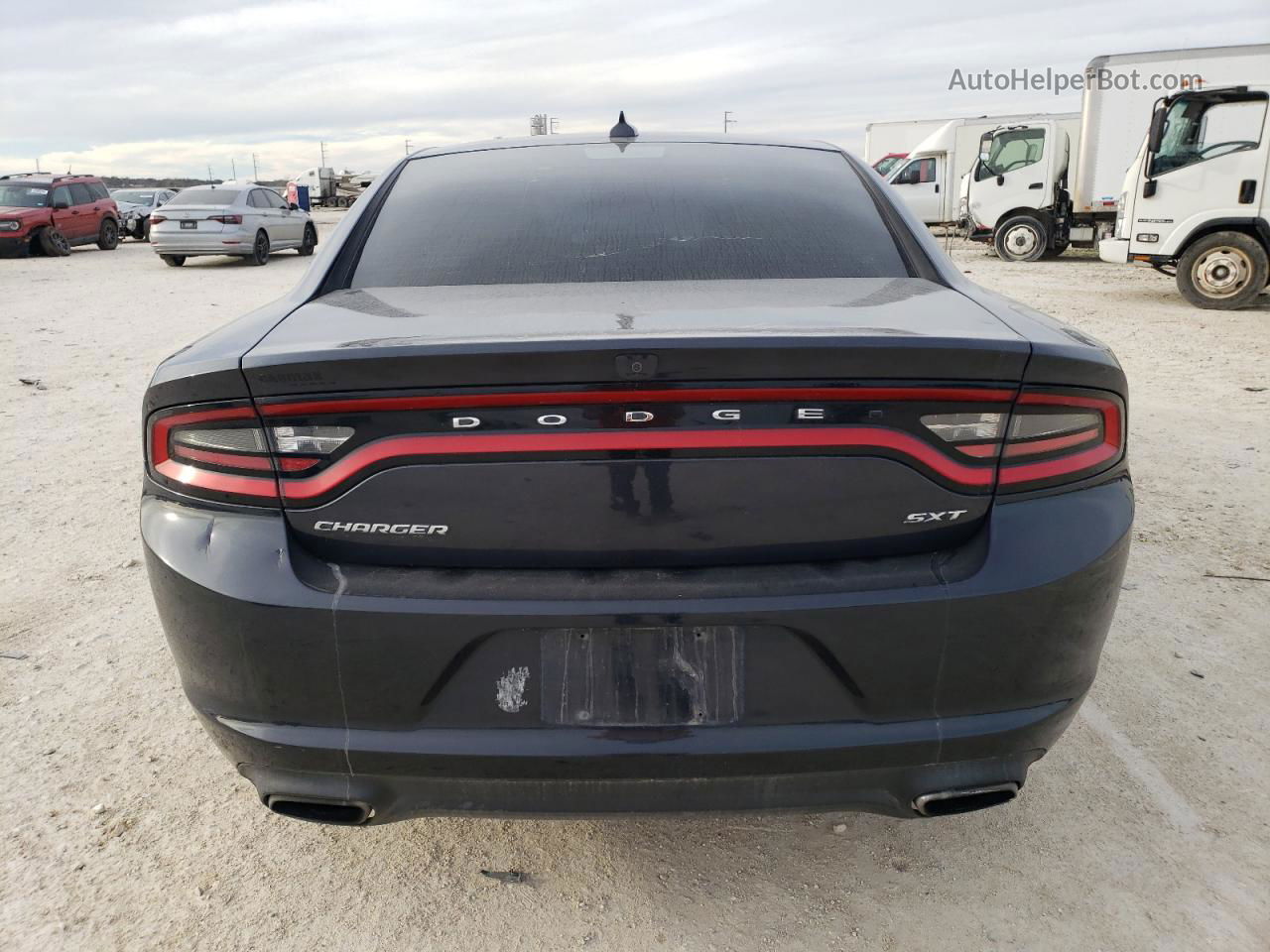 2016 Dodge Charger Sxt Blue vin: 2C3CDXHG2GH307532