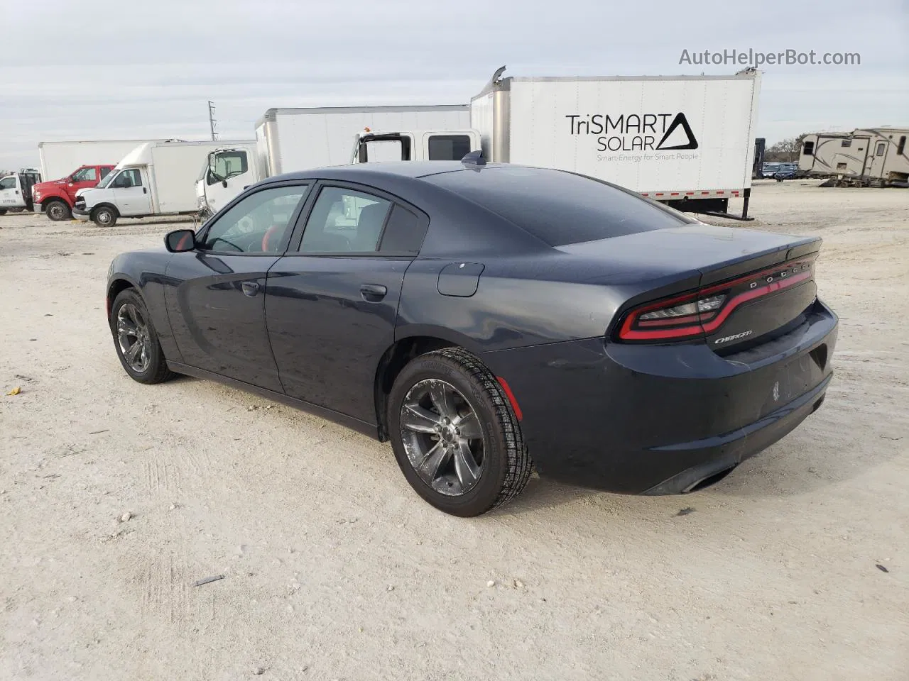 2016 Dodge Charger Sxt Blue vin: 2C3CDXHG2GH307532