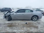 2017 Dodge Charger Sxt Rwd Silver vin: 2C3CDXHG2HH562912