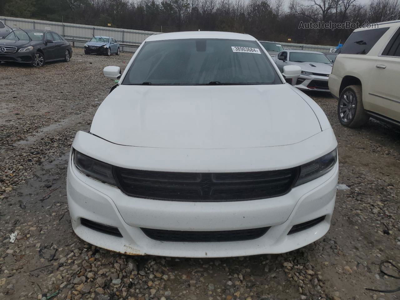 2018 Dodge Charger Sxt Plus White vin: 2C3CDXHG2JH169336