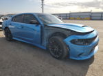 2018 Dodge Charger Sxt Plus Синий vin: 2C3CDXHG2JH291064