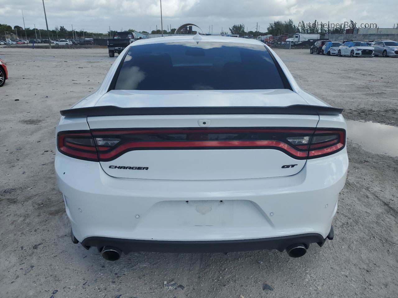 2021 Dodge Charger Gt White vin: 2C3CDXHG2MH588632