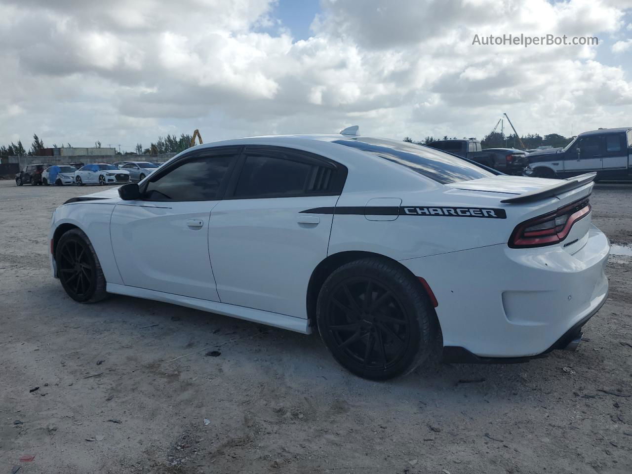 2021 Dodge Charger Gt White vin: 2C3CDXHG2MH588632