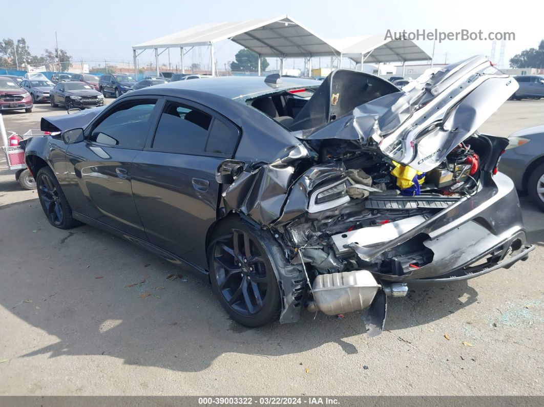 2021 Dodge Charger Gt Rwd Серый vin: 2C3CDXHG2MH625811