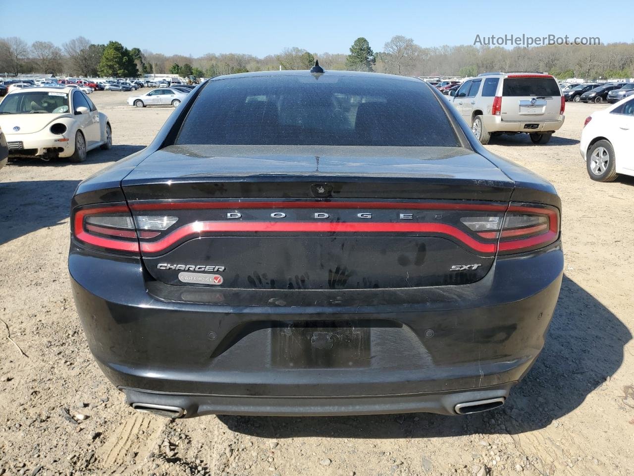 2017 Dodge Charger Sxt Черный vin: 2C3CDXHG3HH504310