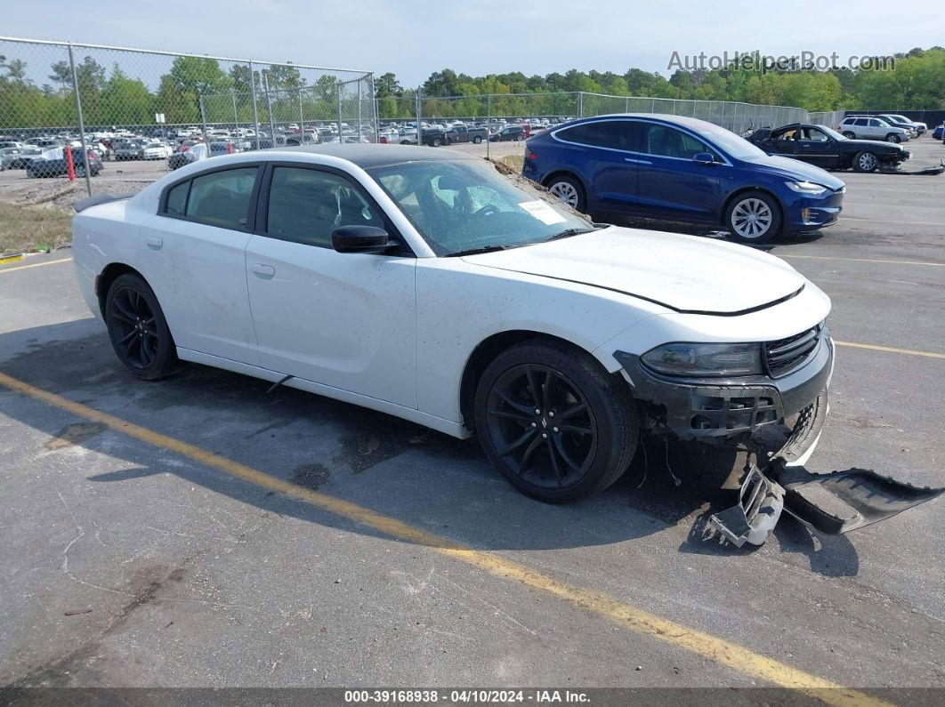 2017 Dodge Charger Sxt Rwd Белый vin: 2C3CDXHG3HH575376