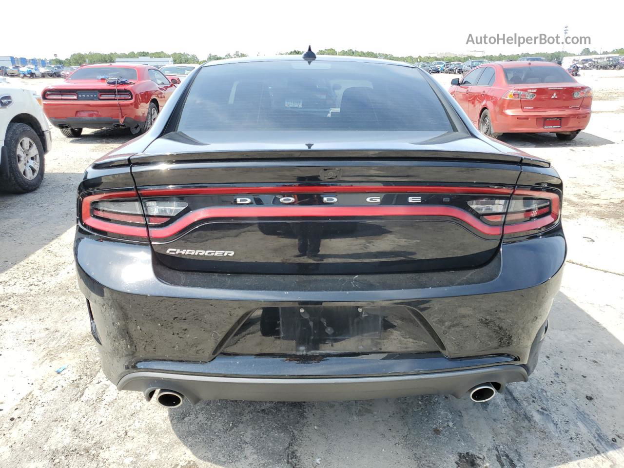 2018 Dodge Charger Sxt Plus Black vin: 2C3CDXHG3JH221217