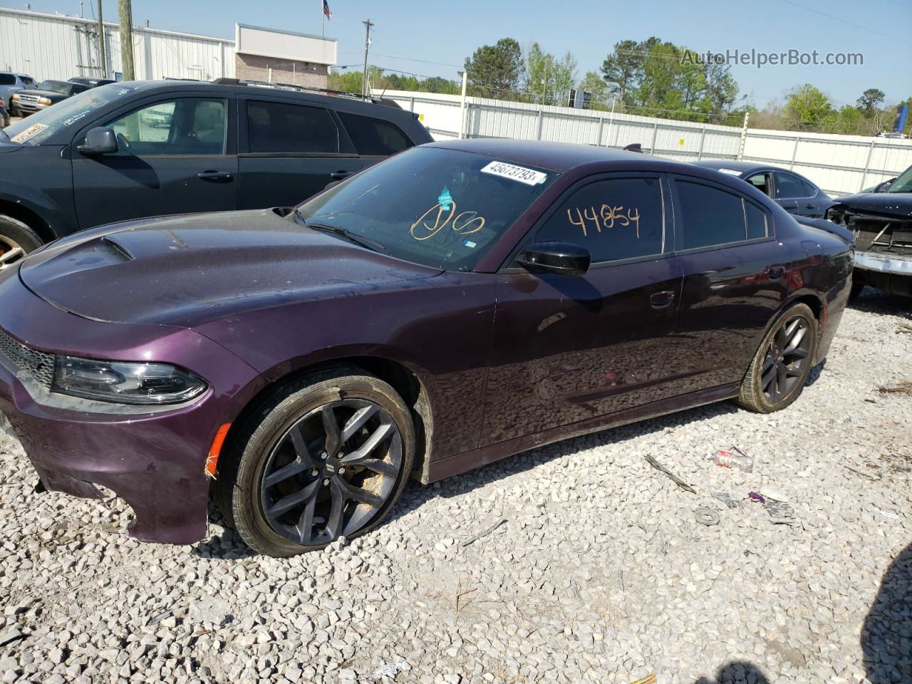 2021 Dodge Charger Gt Purple vin: 2C3CDXHG3MH519612