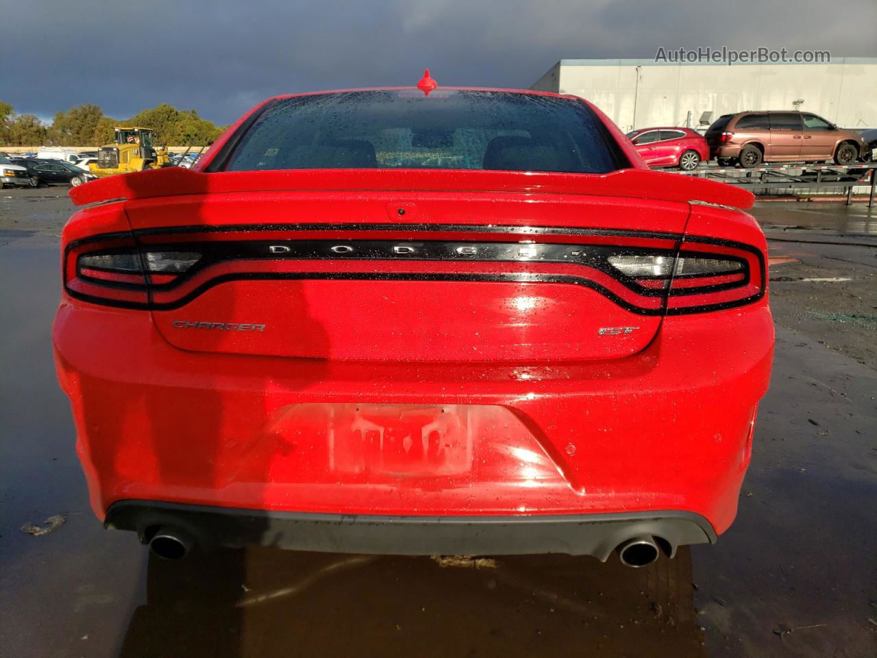 2021 Dodge Charger Gt Red vin: 2C3CDXHG3MH639863