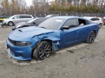 2021 Dodge Charger Gt Blue vin: 2C3CDXHG3MH653570