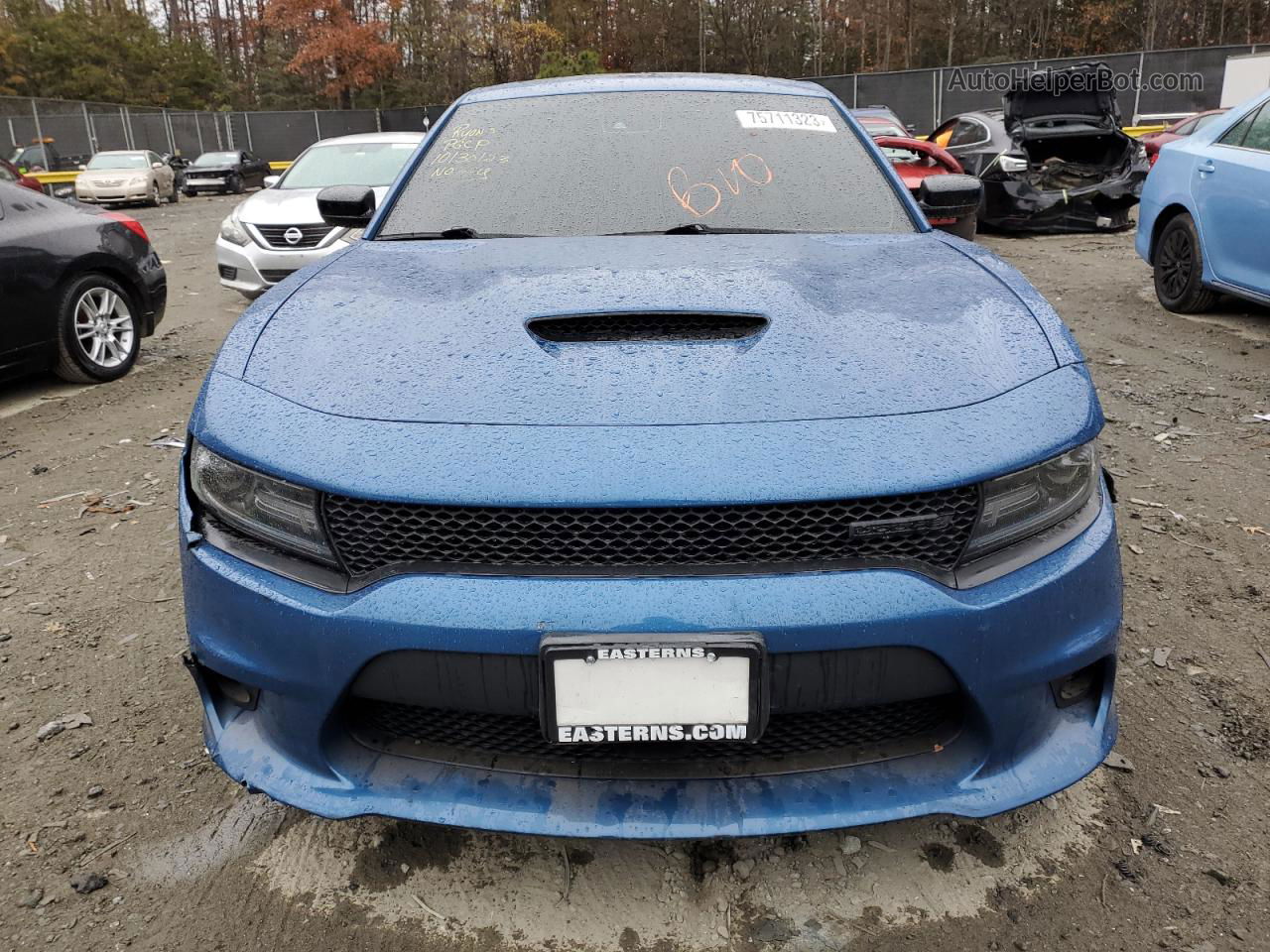 2021 Dodge Charger Gt Blue vin: 2C3CDXHG3MH653570