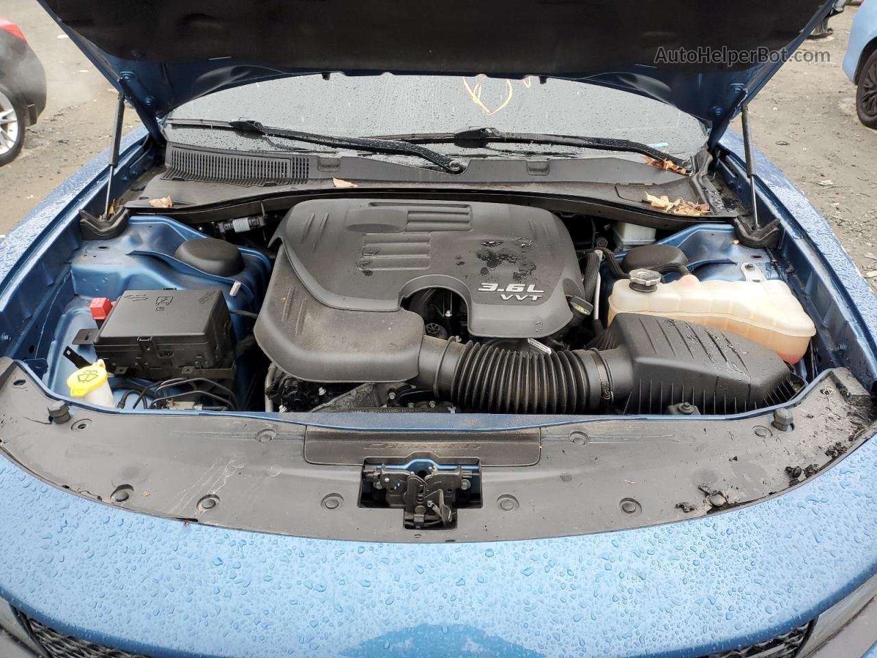 2021 Dodge Charger Gt Синий vin: 2C3CDXHG3MH653570