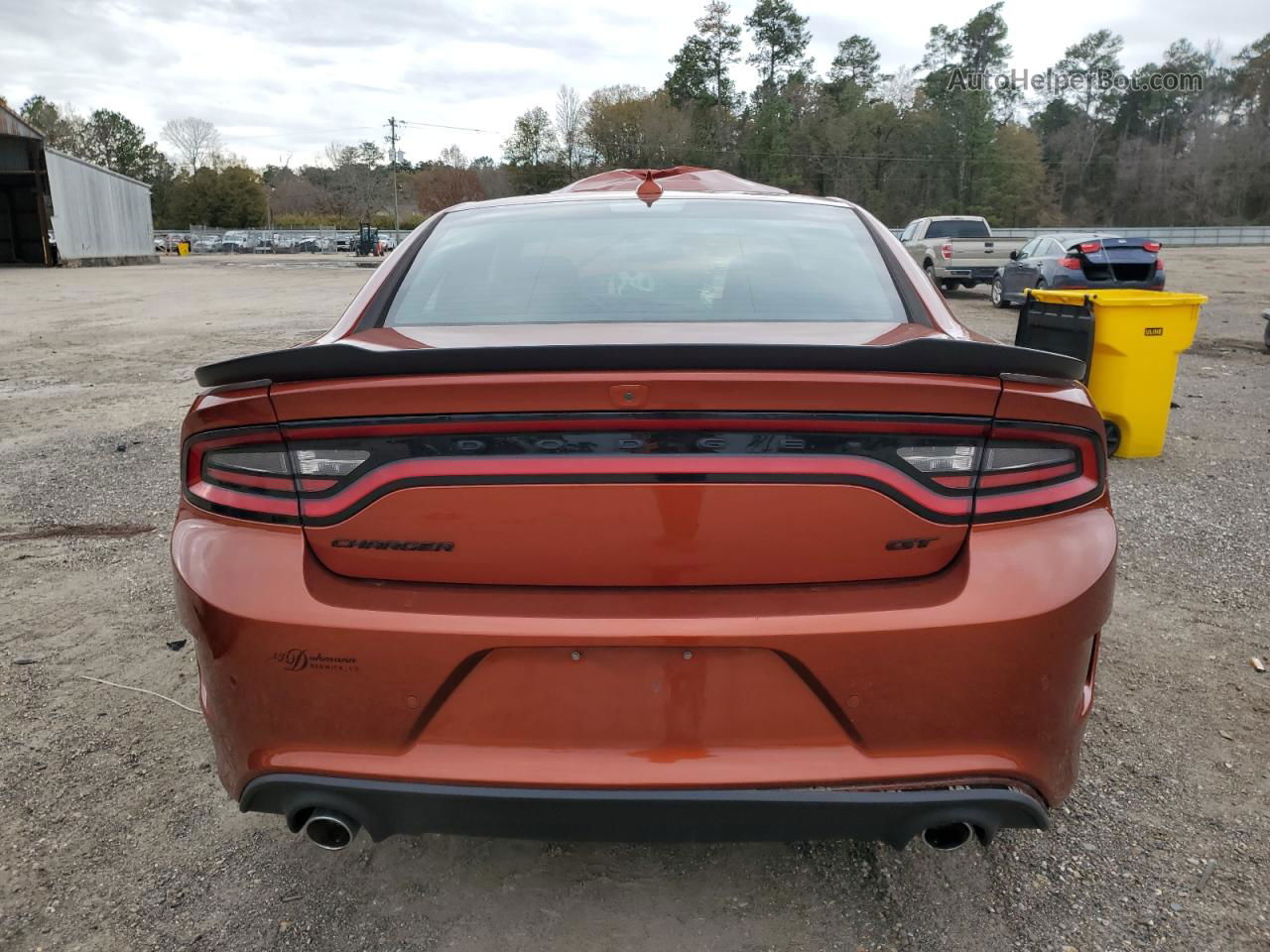 2021 Dodge Charger Gt Orange vin: 2C3CDXHG3MH672944