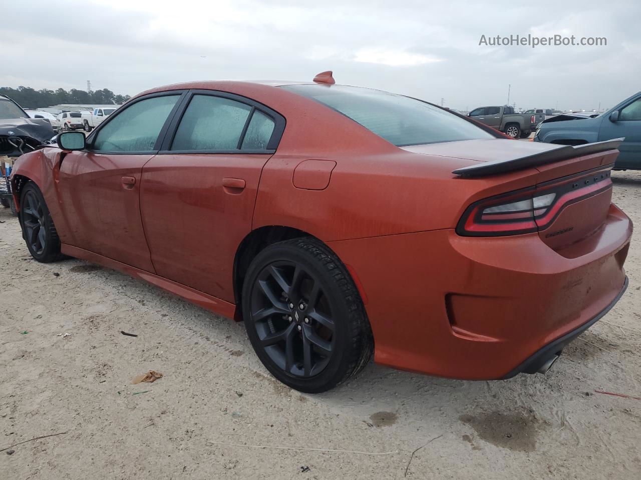 2021 Dodge Charger Gt Orange vin: 2C3CDXHG3MH672944