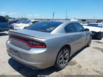 2016 Dodge Charger Sxt Silver vin: 2C3CDXHG4GH132930