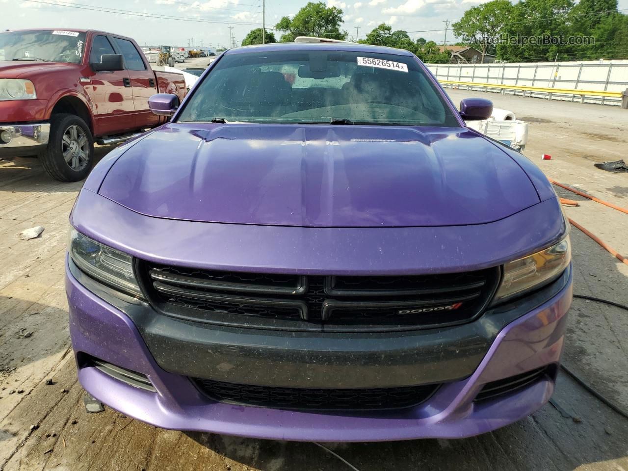 2016 Dodge Charger Sxt Purple vin: 2C3CDXHG4GH144110