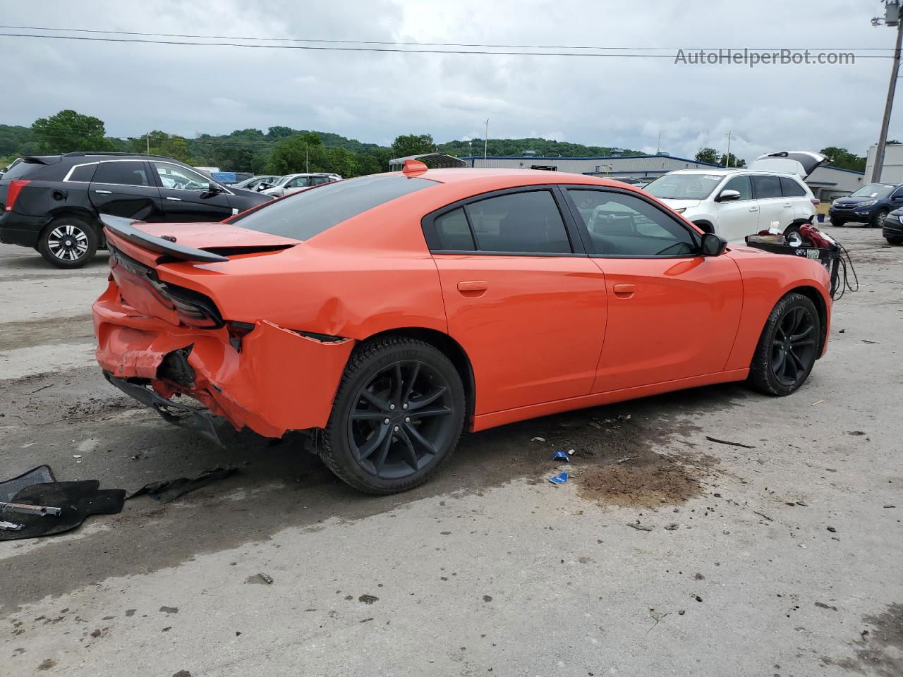 2016 Dodge Charger Sxt Оранжевый vin: 2C3CDXHG4GH312778