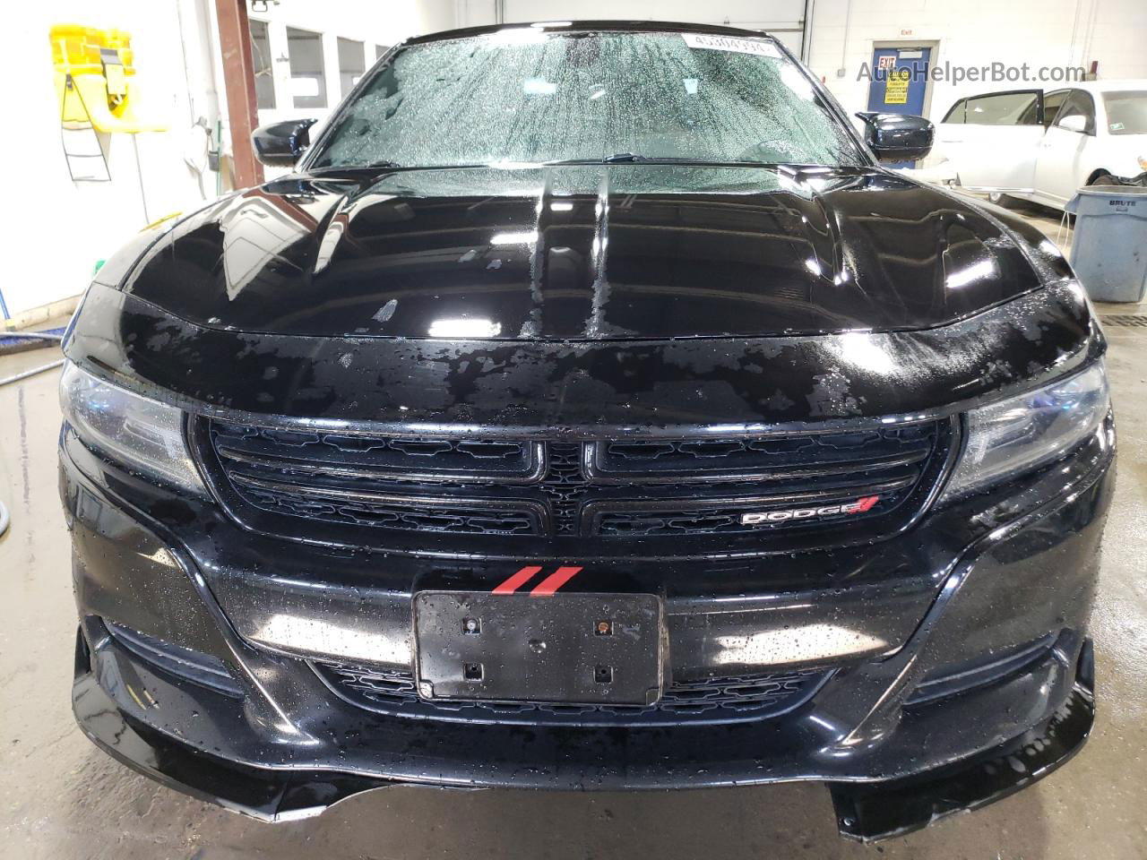 2016 Dodge Charger Sxt Black vin: 2C3CDXHG4GH318080