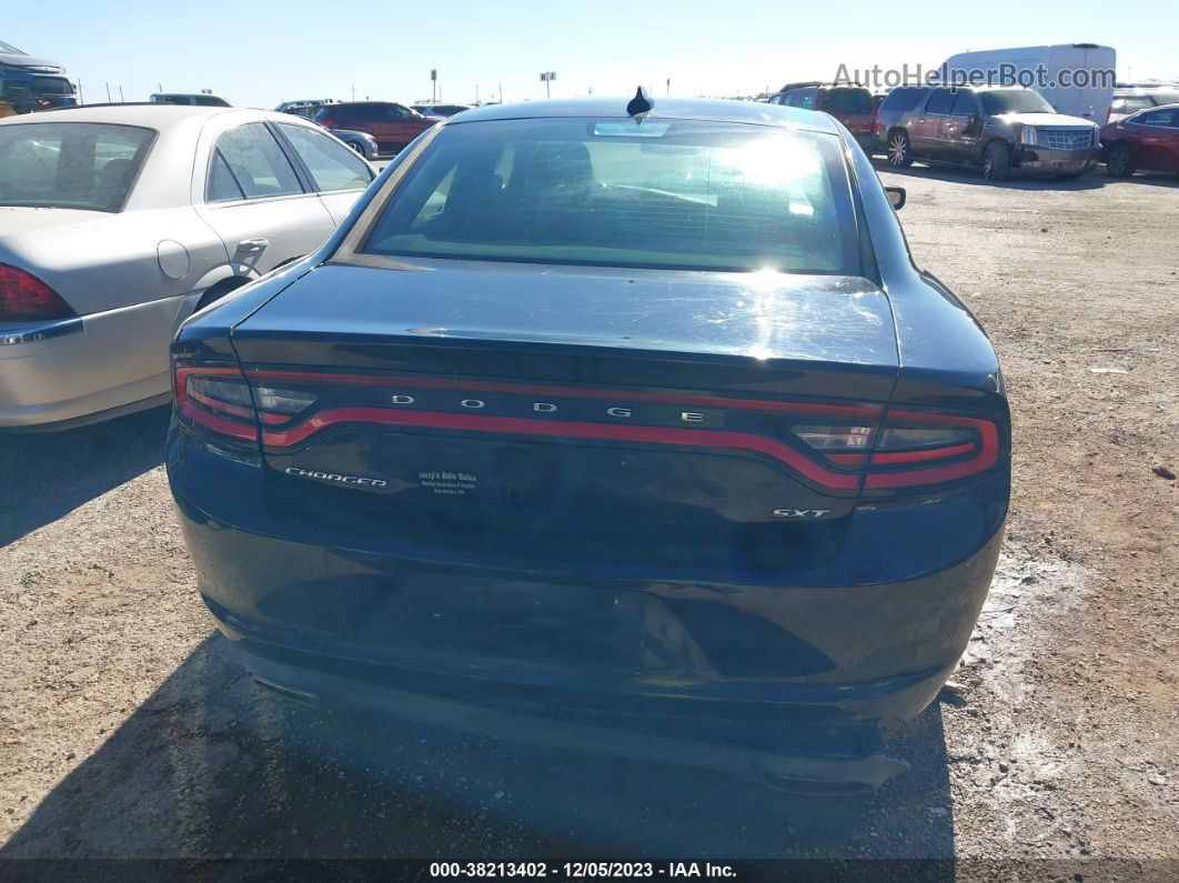 2017 Dodge Charger Sxt Rwd Black vin: 2C3CDXHG4HH503442