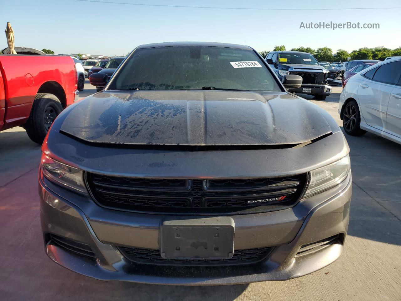 2017 Dodge Charger Sxt Gray vin: 2C3CDXHG4HH504901