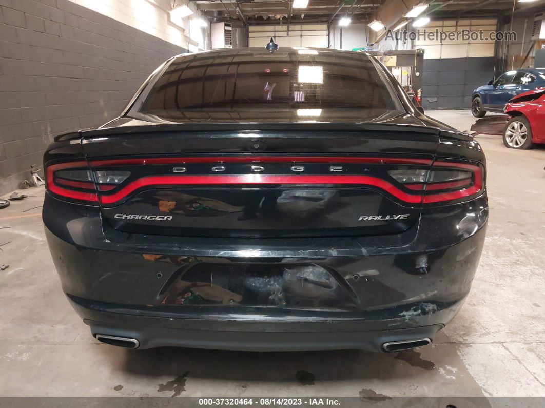 2017 Dodge Charger Sxt Black vin: 2C3CDXHG4HH631440