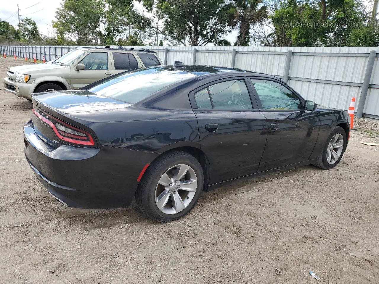 2018 Dodge Charger Sxt Plus Черный vin: 2C3CDXHG4JH125029