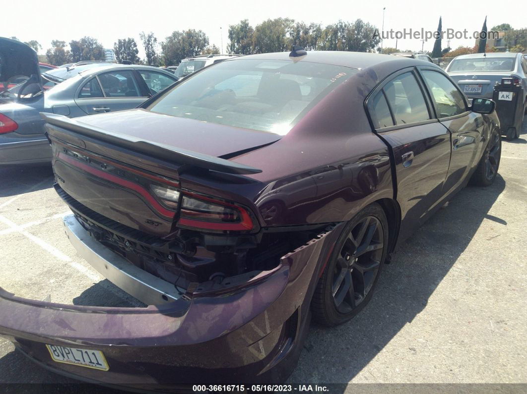 2021 Dodge Charger Gt Фиолетовый vin: 2C3CDXHG4MH548925