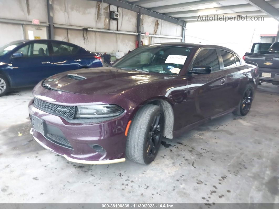 2021 Dodge Charger Gt Rwd Purple vin: 2C3CDXHG4MH673200