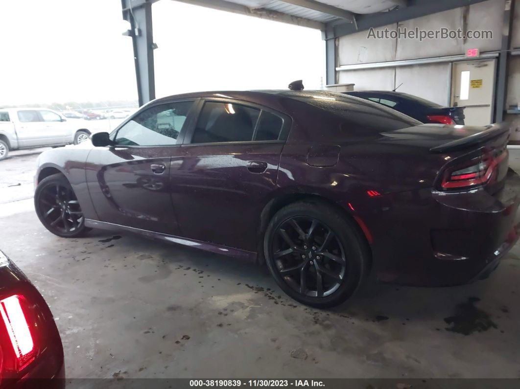 2021 Dodge Charger Gt Rwd Purple vin: 2C3CDXHG4MH673200