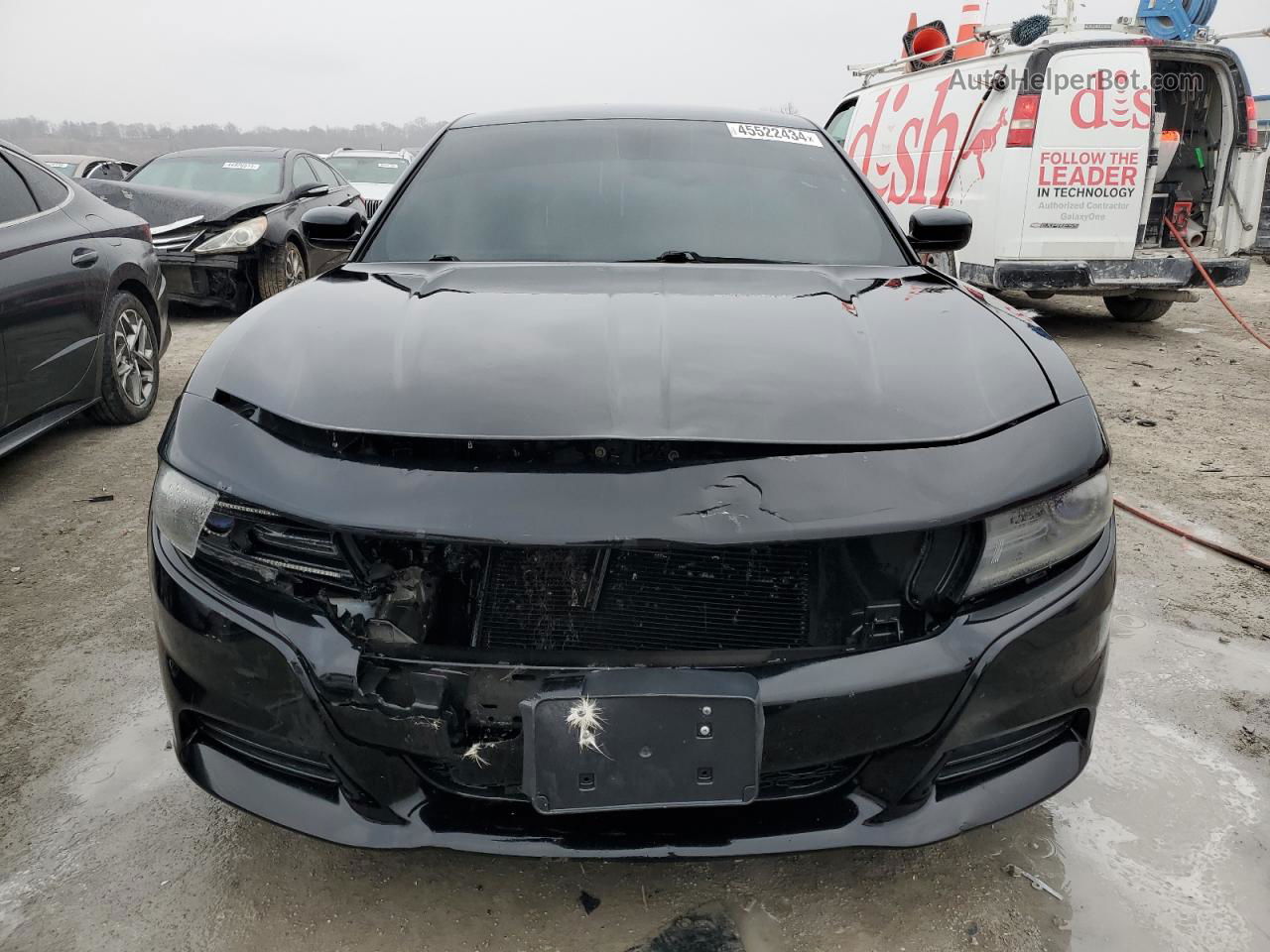 2016 Dodge Charger Sxt Black vin: 2C3CDXHG5GH166505