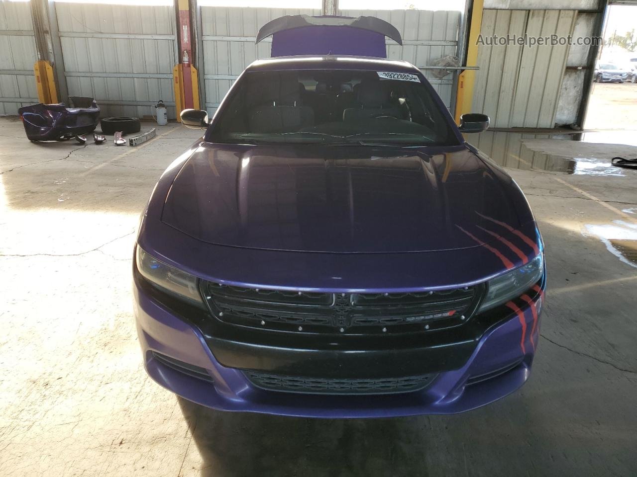 2016 Dodge Charger Sxt Purple vin: 2C3CDXHG5GH205559