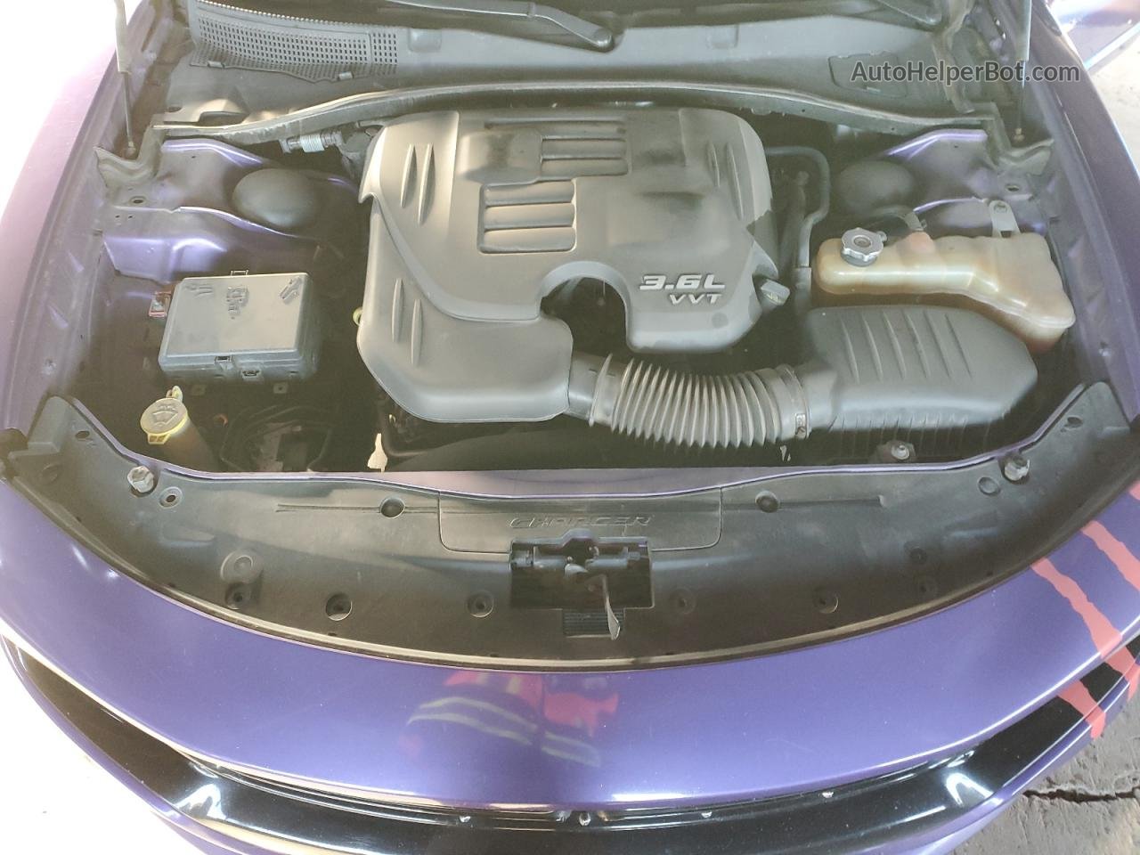 2016 Dodge Charger Sxt Purple vin: 2C3CDXHG5GH205559