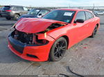 2016 Dodge Charger Sxt Orange vin: 2C3CDXHG5GH312837