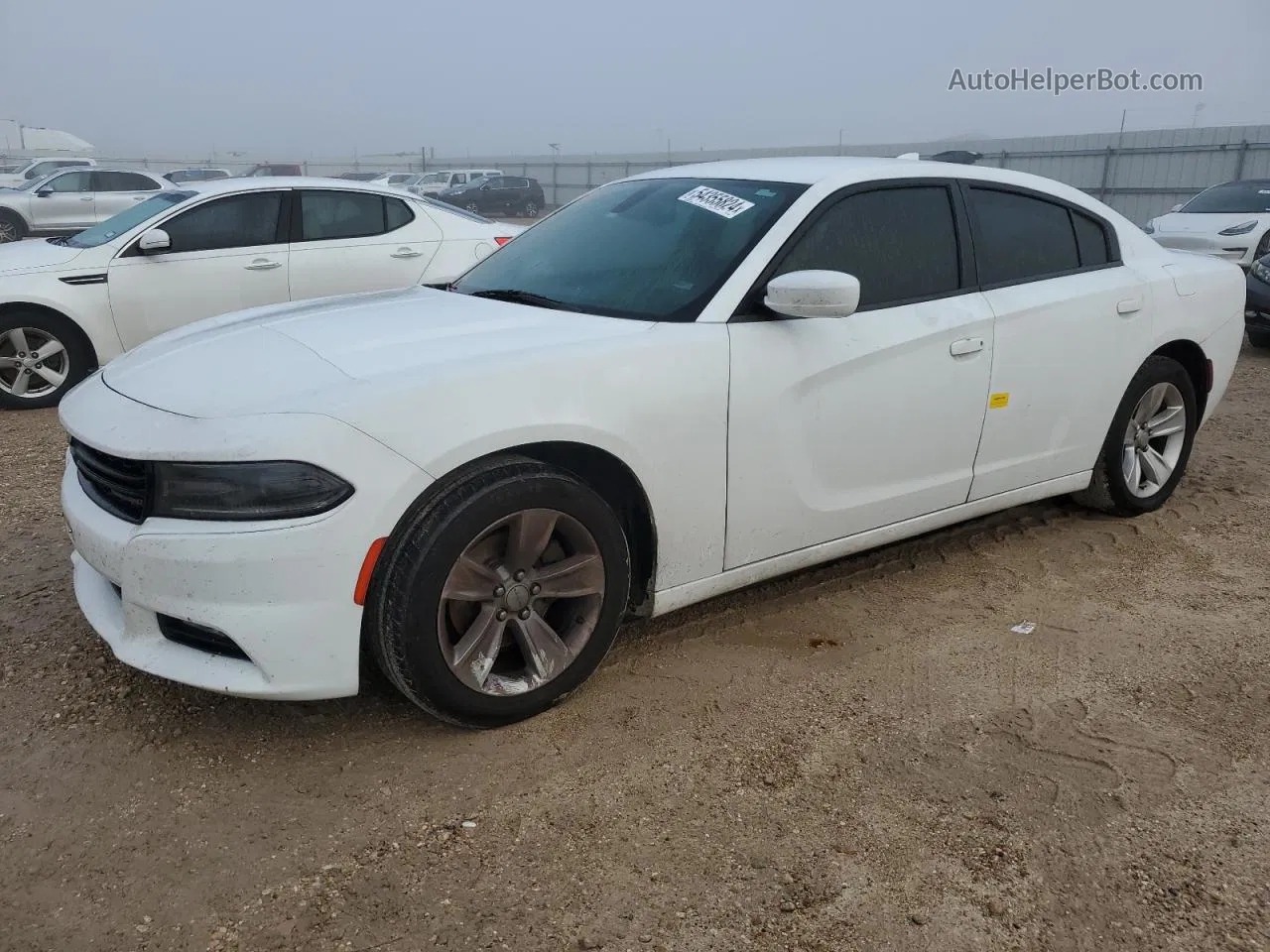 2016 Dodge Charger Sxt Белый vin: 2C3CDXHG5GH323854