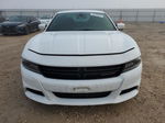 2016 Dodge Charger Sxt White vin: 2C3CDXHG5GH323854