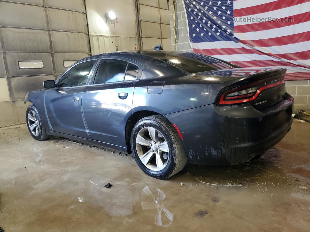 2016 Dodge Charger Sxt Charcoal vin: 2C3CDXHG5GH326527